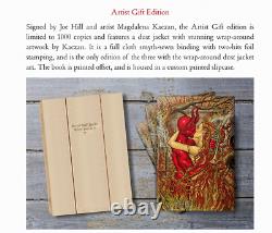 Joe Hill HORNS Signed Artist Limited Gift Edition Sealed First Magdalena Kaczan