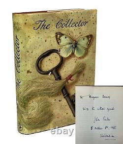 John Fowles / THE COLLECTOR Signed 1st Edition 1963