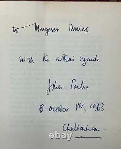 John Fowles / THE COLLECTOR Signed 1st Edition 1963