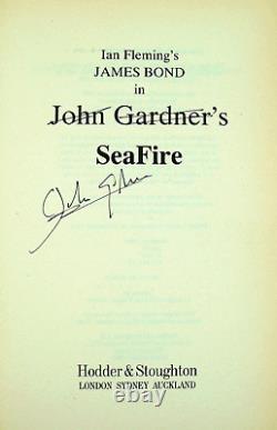 John GARDNER / Seafire Signed 1st Edition 1994