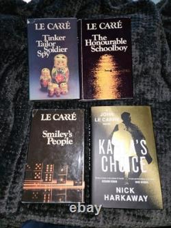 John Le Carre 1st Edition Karla Trilogy + Signed 1st Edition Karla's Choice