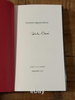 John Le Carre A Legacy Of Spies Signed 1st Edition HB Book