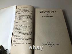 John Le Carre, signed, 1st/1st The Spy Who Came in from The Cold Gollanz 1963