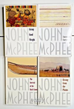 John McPhee Book Collection 1st Edition Paperback Irons Signed Misprint 18 Lot