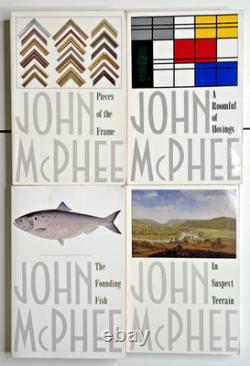 John McPhee Book Collection 1st Edition Paperback Irons Signed Misprint 18 Lot