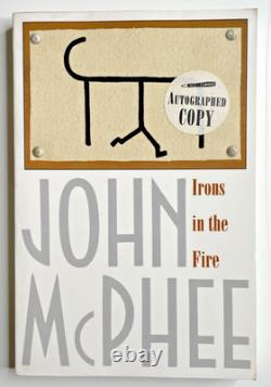John McPhee Book Collection 1st Edition Paperback Irons Signed Misprint 18 Lot