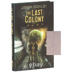 John Scalzi / The Last Colony Signed Numbered 1st Edition 2009