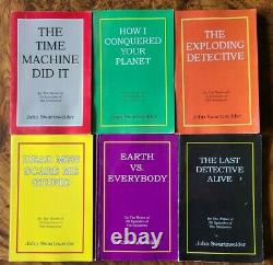 John Swartzwelder 1st 6 Frank Burly Books Signed Time Machine Did It Simpsons