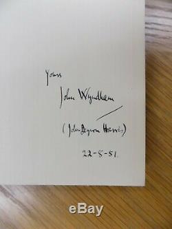 John Wyndham 1st Edition Collection including signed copy of Day of the Triffids
