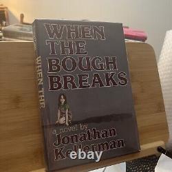 Jonathan Kellerman / WHEN THE BOUGH BREAKS Signed 1st Edition 1985 First Novel