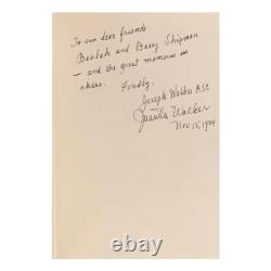Joseph B Walker, Juanita Walker / Light on Her Face Signed 1st Edition 1984