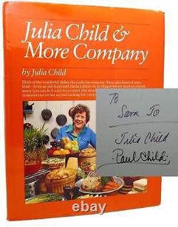 Julia Child JULIA CHILD & MORE COMPANY Signed 1st 1st Edition 1st Printing