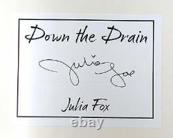 Julia Fox / Down the Drain SIGNED FIRST EDITION 2023