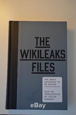 Julian Assange The Wikileaks Files Signed First Edition (excellent condition)