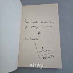 Julio Cortazar SIGNED Deshoras 1st Edition 1983 Nueva Imagen Vintage PB Spanish