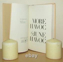 June Havoc More Havoc (& Bookmark) Signed 1st/1st (1980 First Edition DJ)