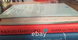 KAZUO ISHIGURO Complete Works in FIRST EDITION (9 books, 2 SIGNED)