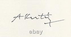 KERTÉSZ, Carole Kismaric / ANDRÉ KERTÉSZ Signed 1st Edition 1977