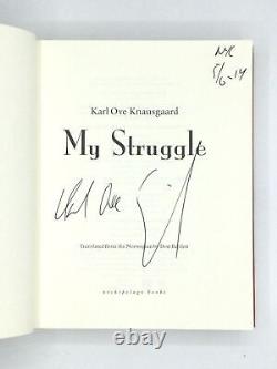 Karl Ove Knausgaard / MY STRUGGLE Signed 1st Edition 2018