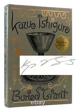Kazuo Ishiguro THE BURIED GIANT SIGNED 1st Edition 1st Printing