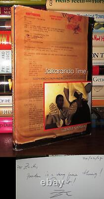 Khoisan, Zenzile JAKARANDA TIME Signed 1st 1st Edition 1st Printing