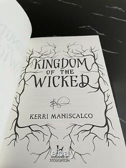 Kingdom Of The Wicked Fairyloot Signed Edition