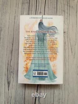 Kingdom of Ash Sarah J Maas SIGNED & Sprayed Tour Edition 1st Print RARE