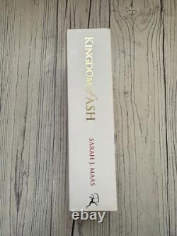 Kingdom of Ash Sarah J Maas SIGNED & Sprayed Tour Edition 1st Print RARE