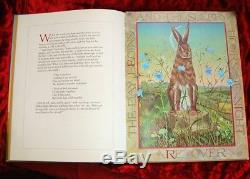 Kit Williams Flat-signed To Title Page Masquerade Golden Hare Hunt 1979