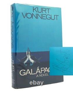 Kurt Vonnegut Jr. GALAPAGOS Signed 1st 1st Edition 1st Printing