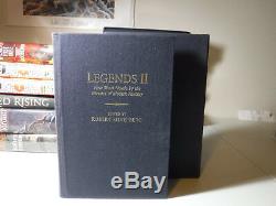 LEGENDS II George R R Martin Game of Thrones Signed Limited Slipcase Silverberg