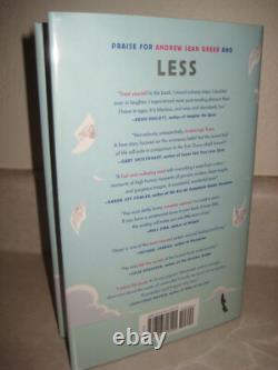 LESS Andrew Sean Greer SIGNED 1st Edition PULITZER PRIZE First Printing Novel