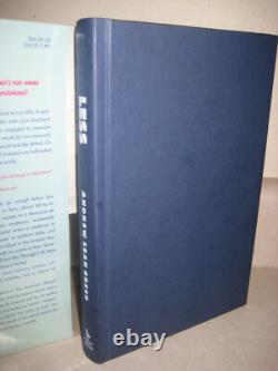 LESS Andrew Sean Greer SIGNED 1st Edition PULITZER PRIZE First Printing Novel