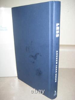 LESS Andrew Sean Greer SIGNED 1st Edition PULITZER PRIZE First Printing Novel