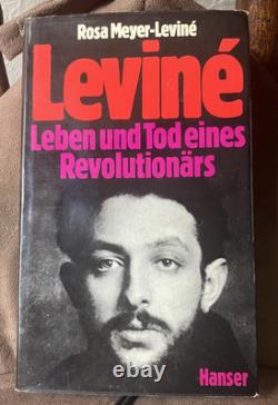 LEVINE by ROSA MEYER-LEVINE 1972 1st Edition -Rare Signed dedication by Author