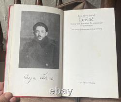 LEVINE by ROSA MEYER-LEVINE 1972 1st Edition -Rare Signed dedication by Author