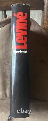 LEVINE by ROSA MEYER-LEVINE 1972 1st Edition -Rare Signed dedication by Author
