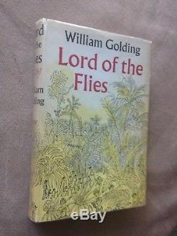 LORD OF THE FLIES by William Golding Faber & Faber Ltd. SIGNED hardcover in dj