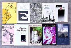LOT of 10 Grace Cavalieri Poetry Books Signed, 1st Edition, Years 1976-2014 LN