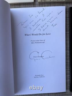 LOT of 10 Grace Cavalieri Poetry Books Signed, 1st Edition, Years 1976-2014 LN