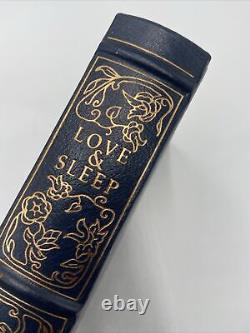 LOVE & SLEEP, John Crowley, SIGNED 1st edition, Easton Press HC