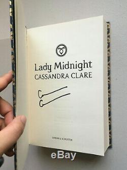 Lady Midnight Waterstones Signed 1st/1st Runes Edition Cassandra Clare