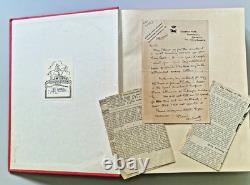 Lady Wentworth Signed Letter & more 1938 Thoroughbred Racing Stock 1st Edition