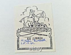 Lady Wentworth Signed Letter & more 1938 Thoroughbred Racing Stock 1st Edition