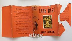 Lark Rise by Flora Thompson 1939 classic book 1st edition signed by publisher