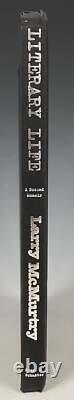 Larry McMurtry / Literary Life SIGNED 1st Edition