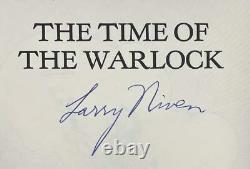 Larry Niven / The Time of the Warlock Signed 1st Edition