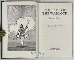 Larry Niven / The Time of the Warlock Signed 1st Edition