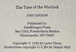 Larry Niven / The Time of the Warlock Signed 1st Edition Larry Niven / The Time of the Warlock Signed 1st Edition