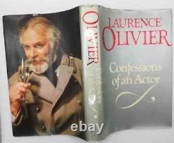 Laurence Olivier CONFESSIONS OF AN ACTOR First Edition Signed